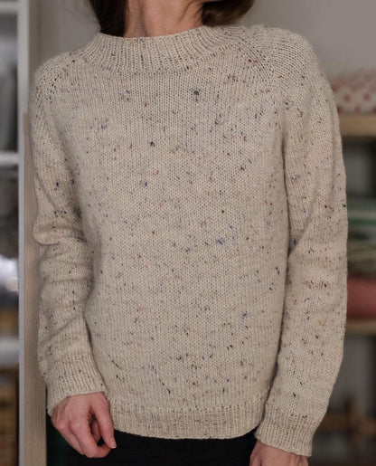 CozyFit Raglan Sweater - Knit Pattern