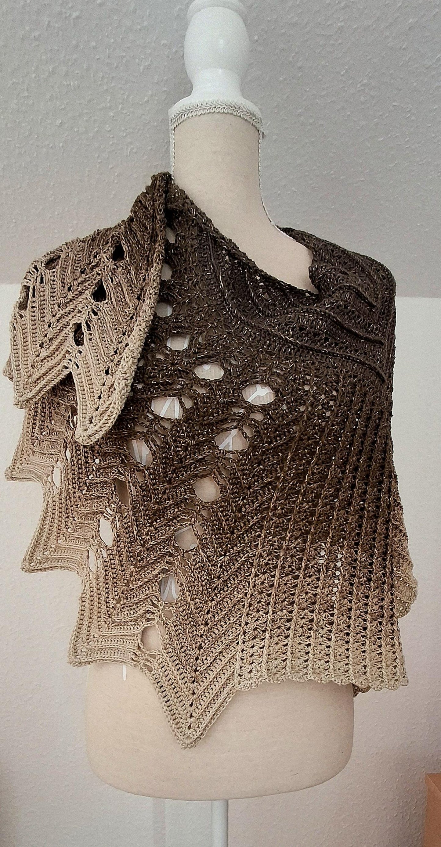 Freefly Shawl Crochet Pattern