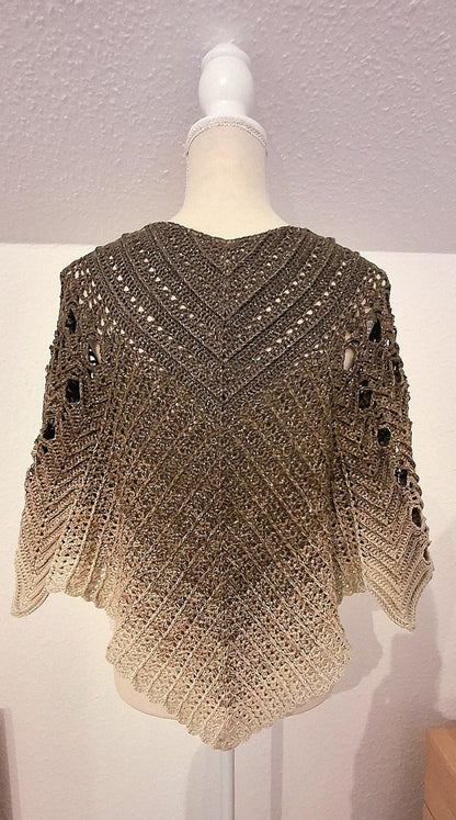 Freefly Shawl Crochet Pattern