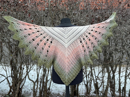 Freefly Shawl Crochet Pattern