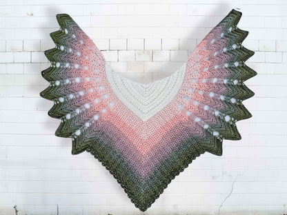 Freefly Shawl Crochet Pattern