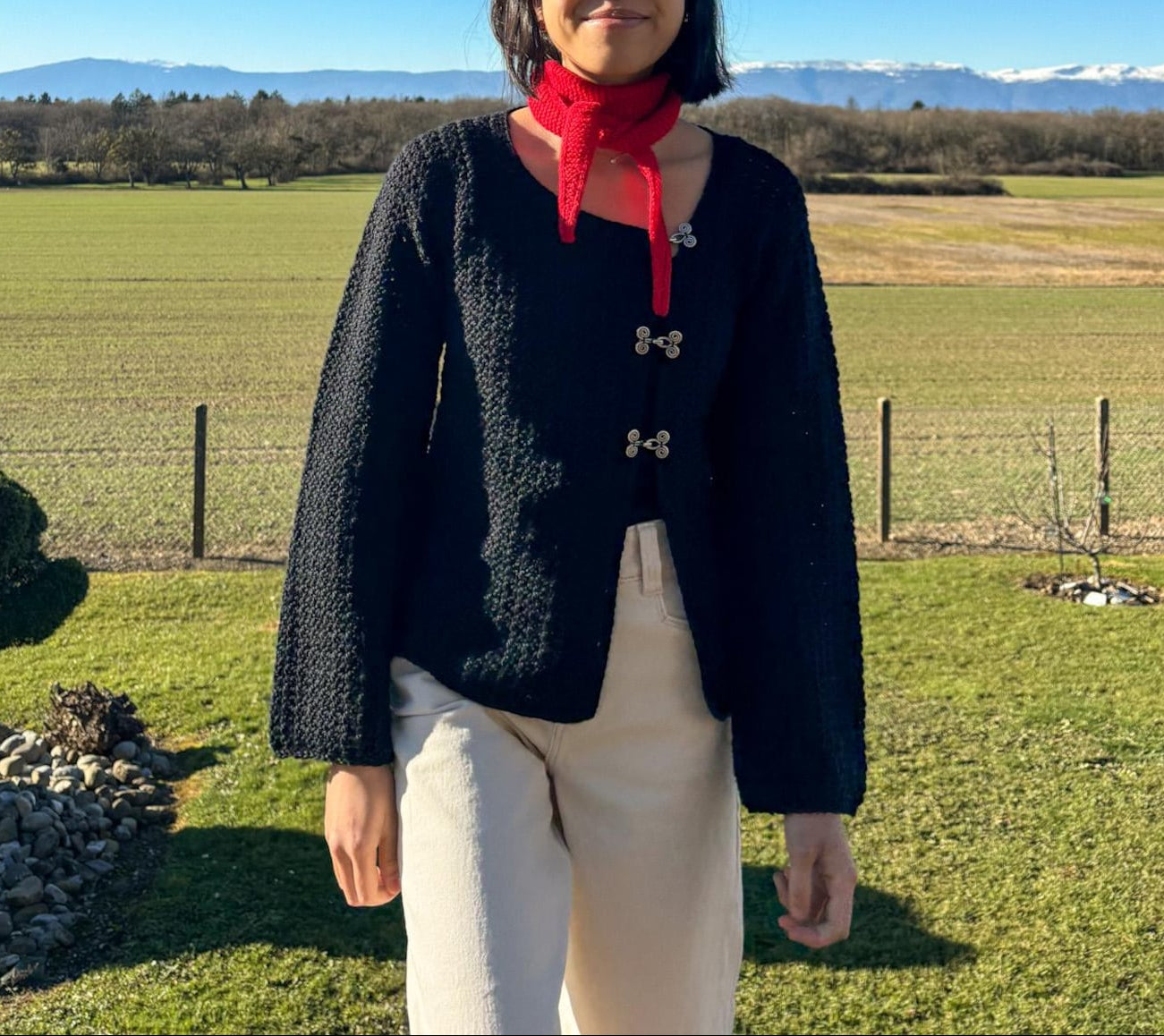 Cozy Curve Cardigan Crochet Pattern