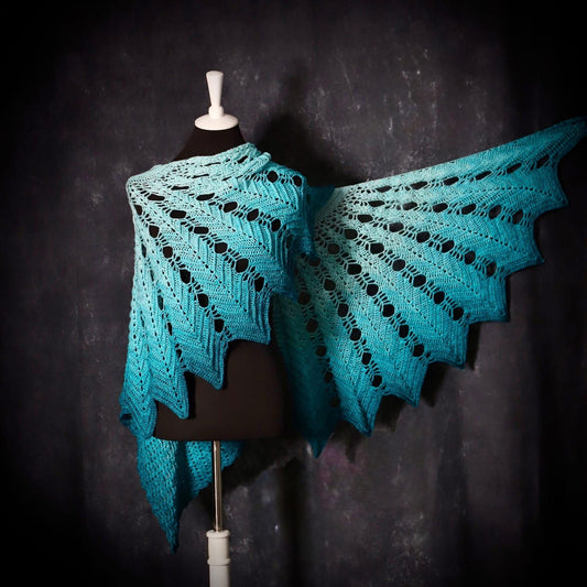 Freefly Shawl Crochet Pattern