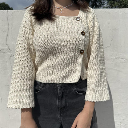 Cozy Curve Cardigan Crochet Pattern
