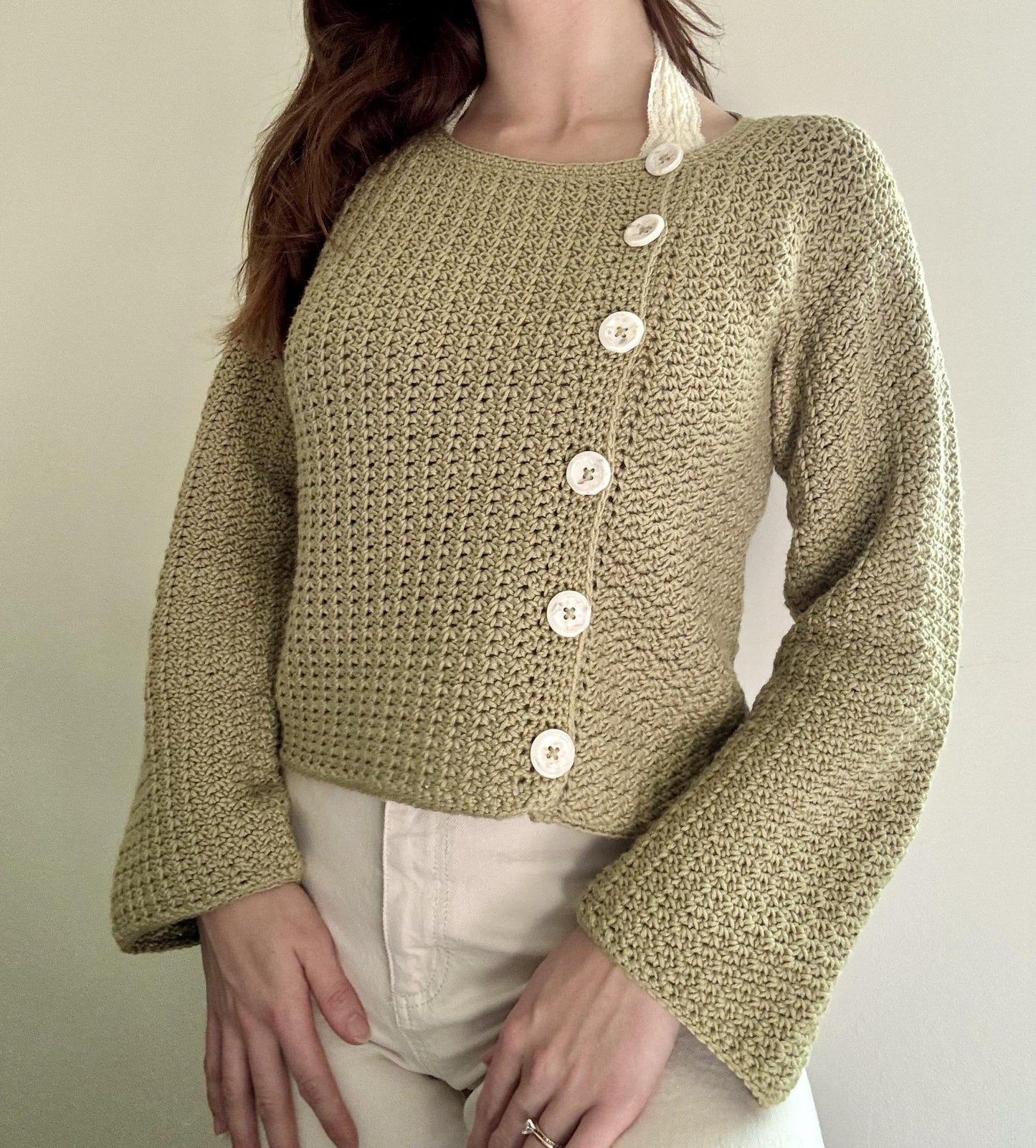Cozy Curve Cardigan Crochet Pattern