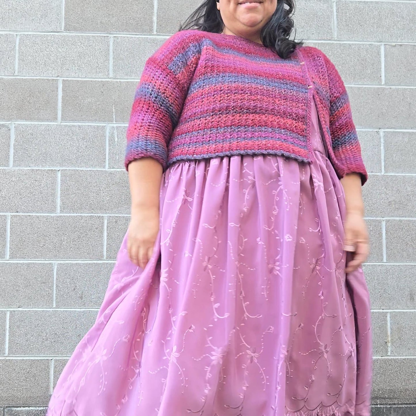 Cozy Curve Cardigan Crochet Pattern