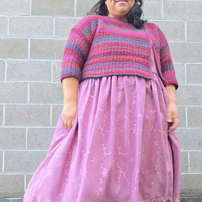 Cozy Curve Cardigan Crochet Pattern