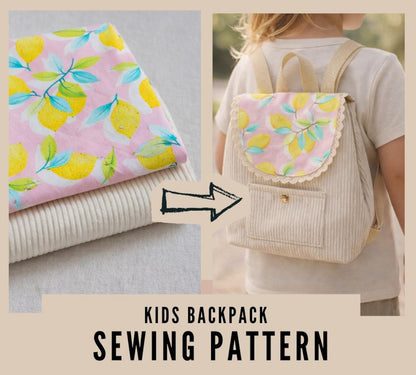 Kids Backpack - Sewing Pattern