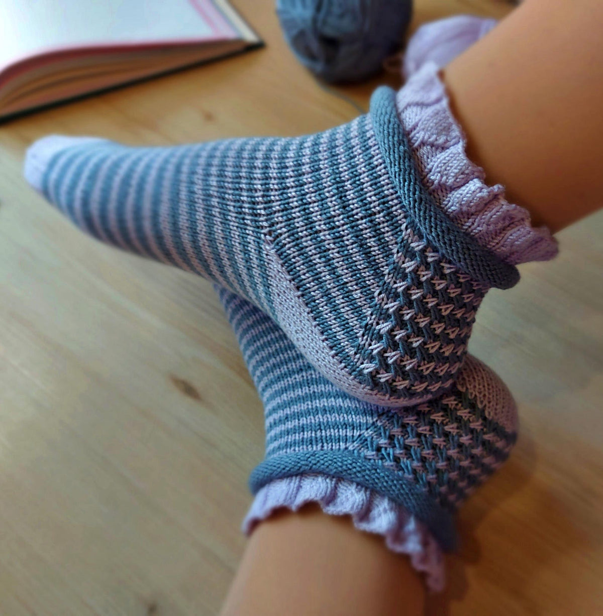 Cozy Shorties Socks Knitting Pattern
