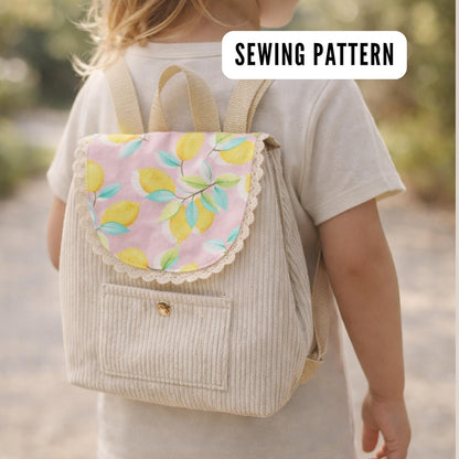Kids Backpack - Sewing Pattern