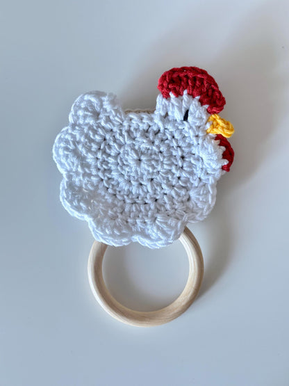 Farmhouse Chick Napkin Holder- Crochet Pattern