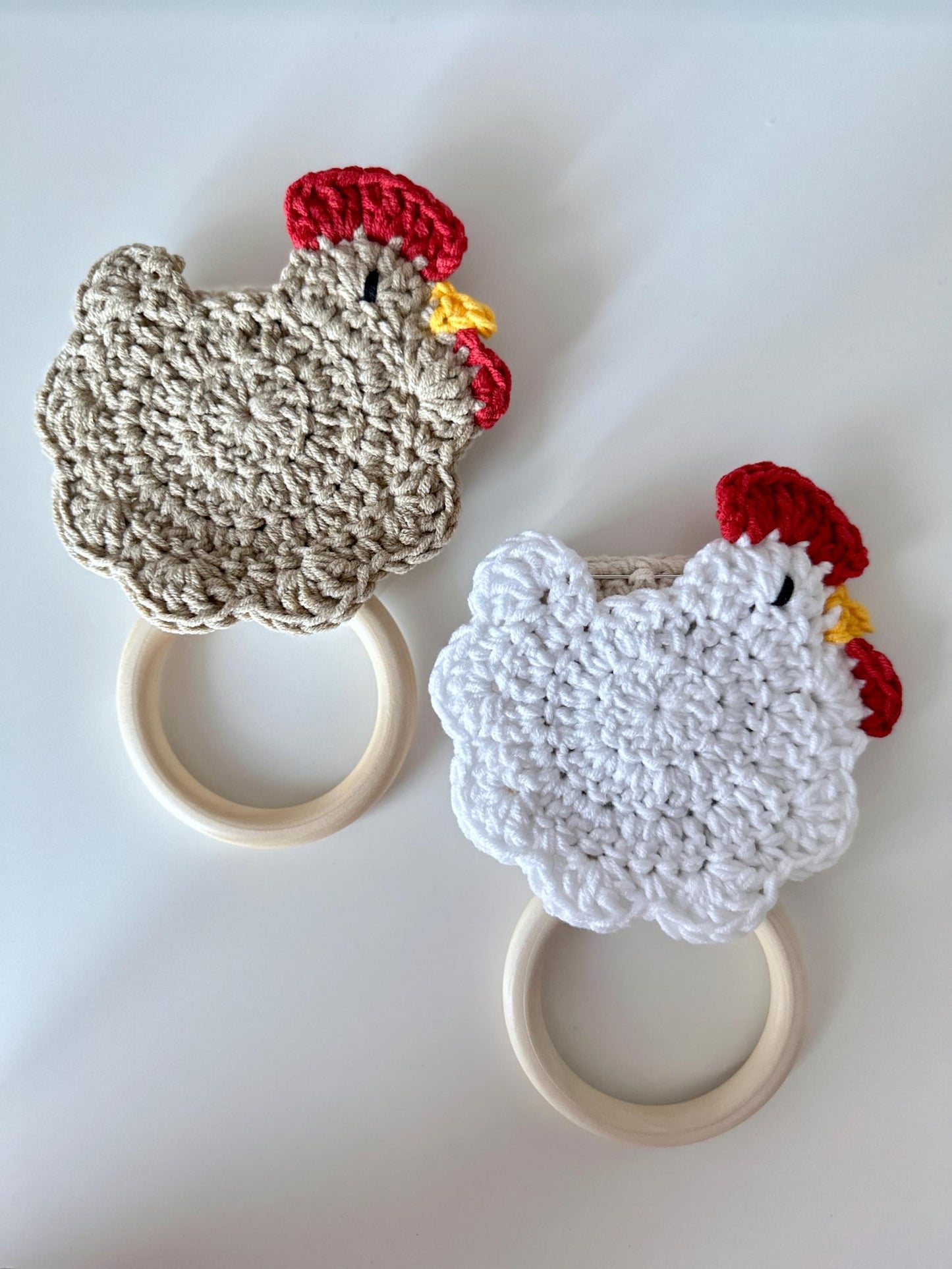 Farmhouse Chick Napkin Holder- Crochet Pattern