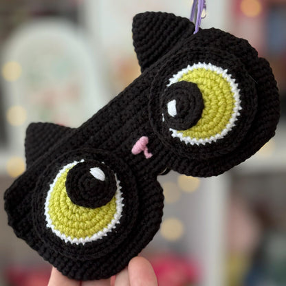5-in-1 Cute Animal Eyeglass Case Crochet Pattern