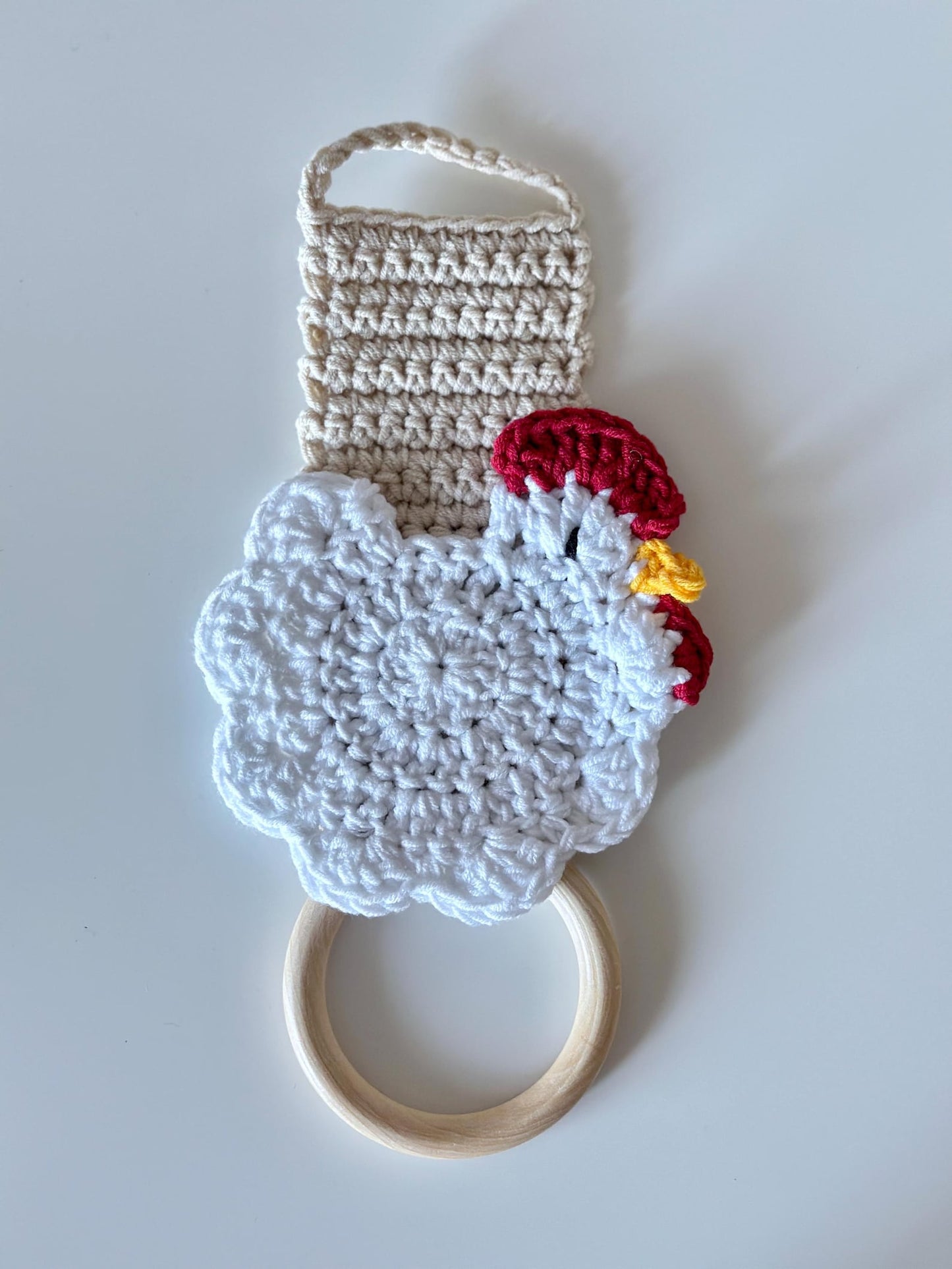 Farmhouse Chick Napkin Holder- Crochet Pattern