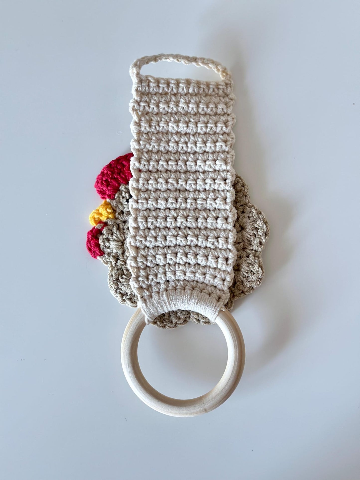 Farmhouse Chick Napkin Holder- Crochet Pattern