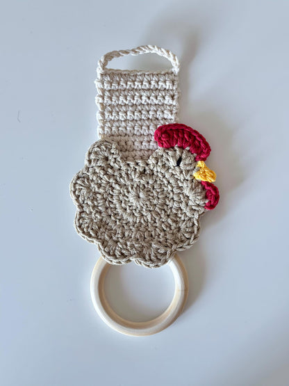 Farmhouse Chick Napkin Holder- Crochet Pattern