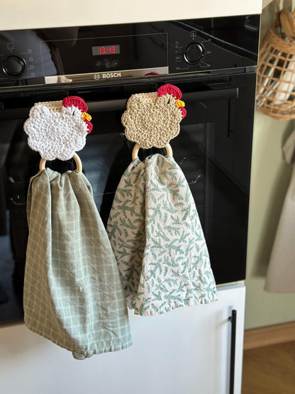 Farmhouse Chick Napkin Holder- Crochet Pattern