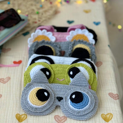 5-in-1 Cute Animal Eyeglass Case Crochet Pattern
