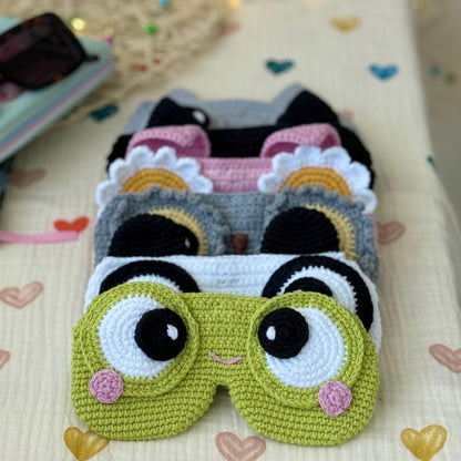 5-in-1 Cute Animal Eyeglass Case Crochet Pattern