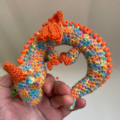 Sensory Fidget Dragon - Crochet Pattern