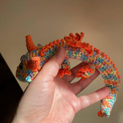 Sensory Fidget Dragon - Crochet Pattern