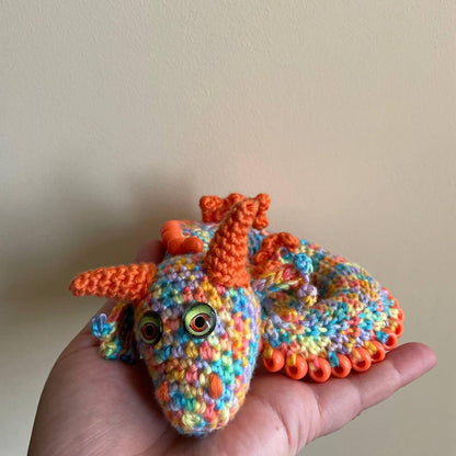 Sensory Fidget Dragon - Crochet Pattern