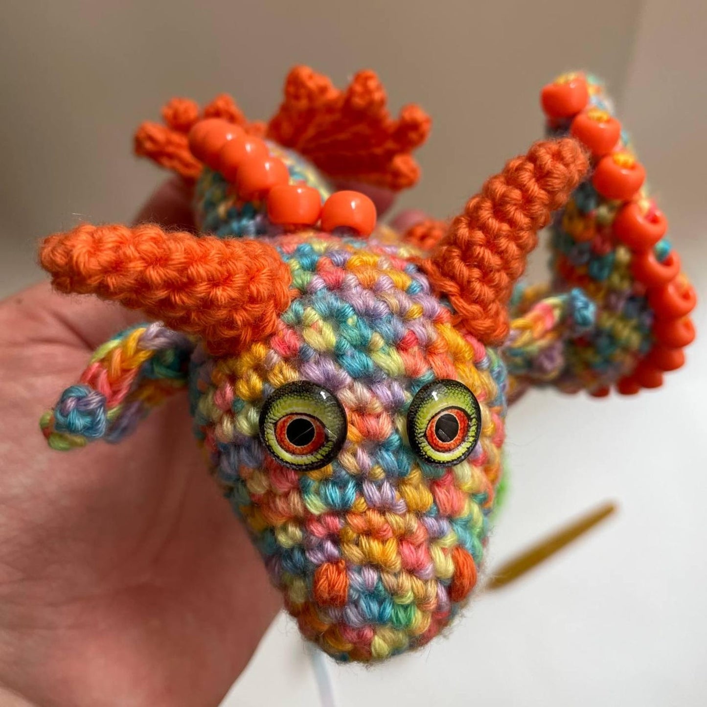 Sensory Fidget Dragon - Crochet Pattern