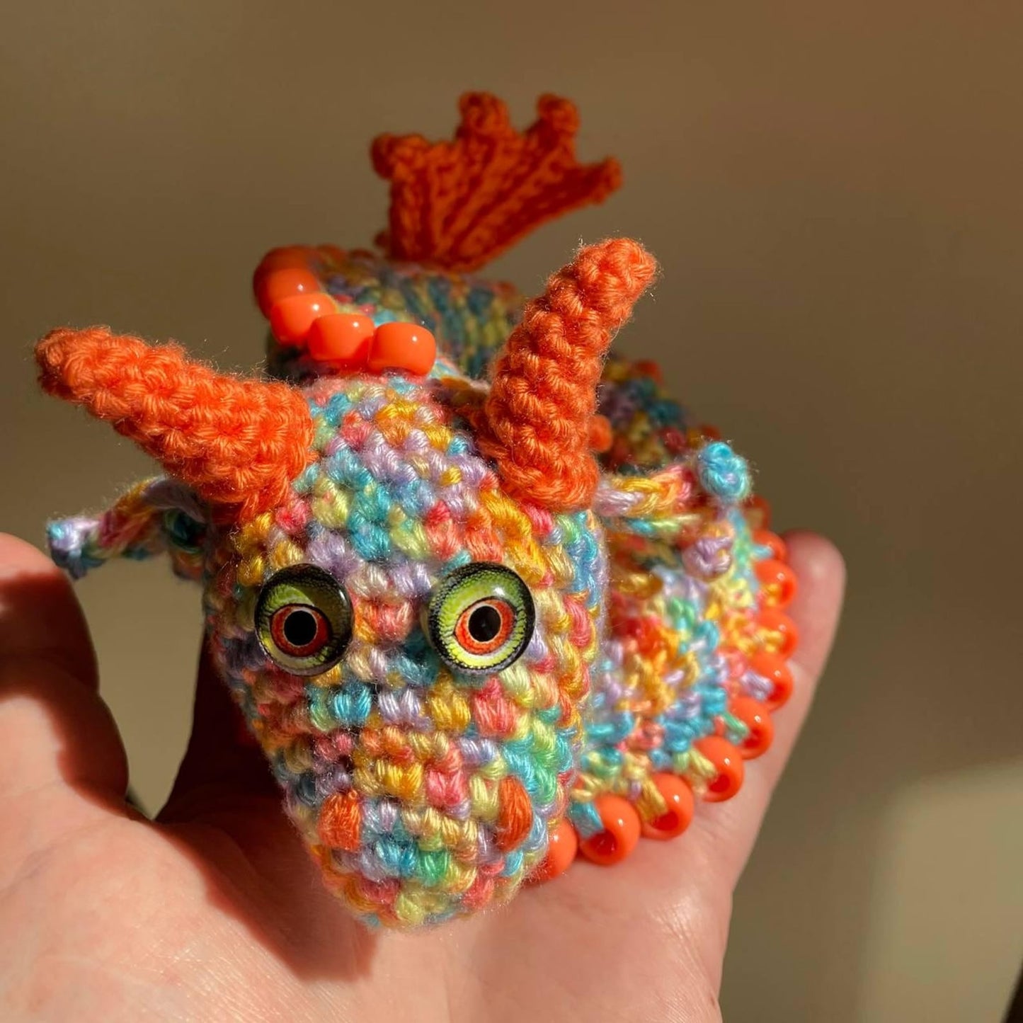 Sensory Fidget Dragon - Crochet Pattern