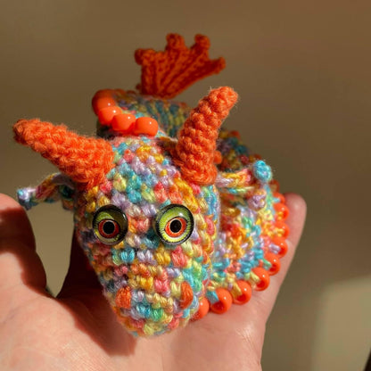 Sensory Fidget Dragon - Crochet Pattern