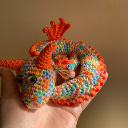 Sensory Fidget Dragon - Crochet Pattern