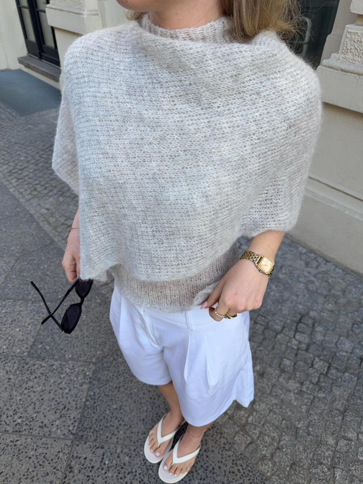 Cozy Ease Poncho Knitting Pattern