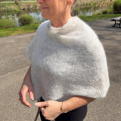 Cozy Ease Poncho Knitting Pattern