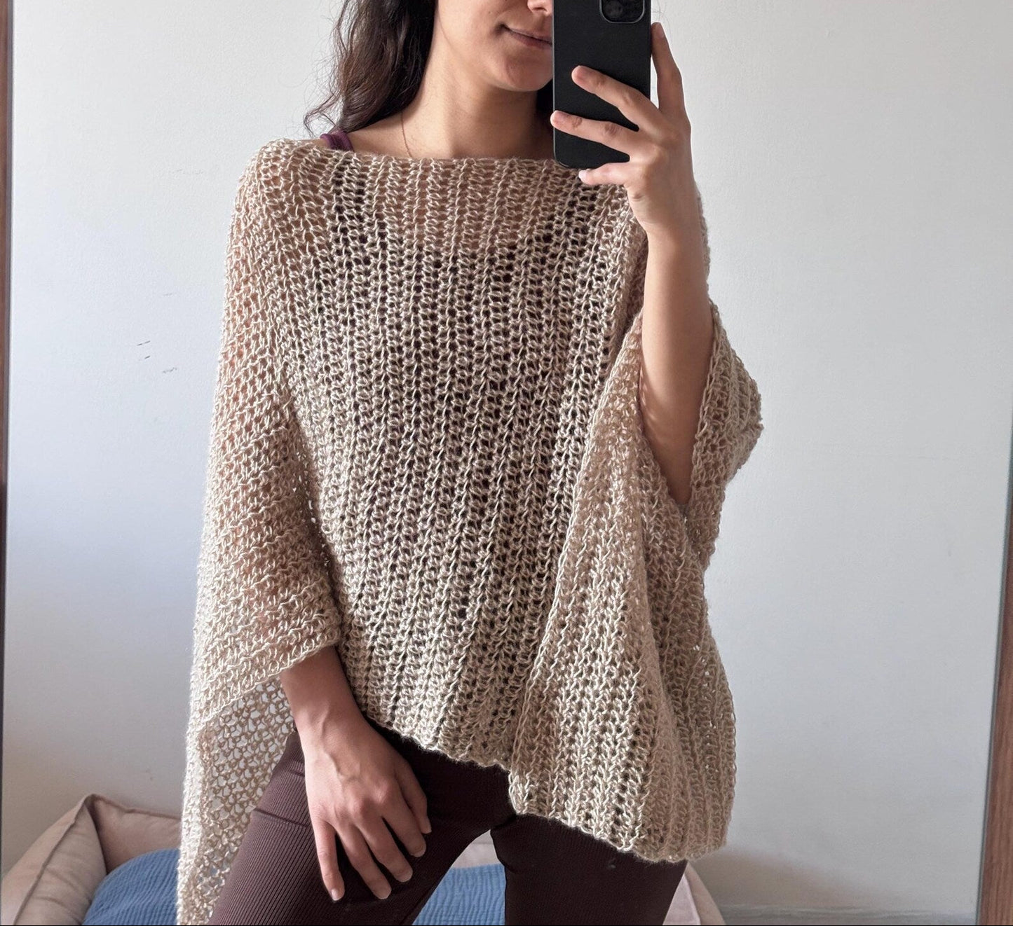 Willow Breeze Poncho - Crochet Pattern