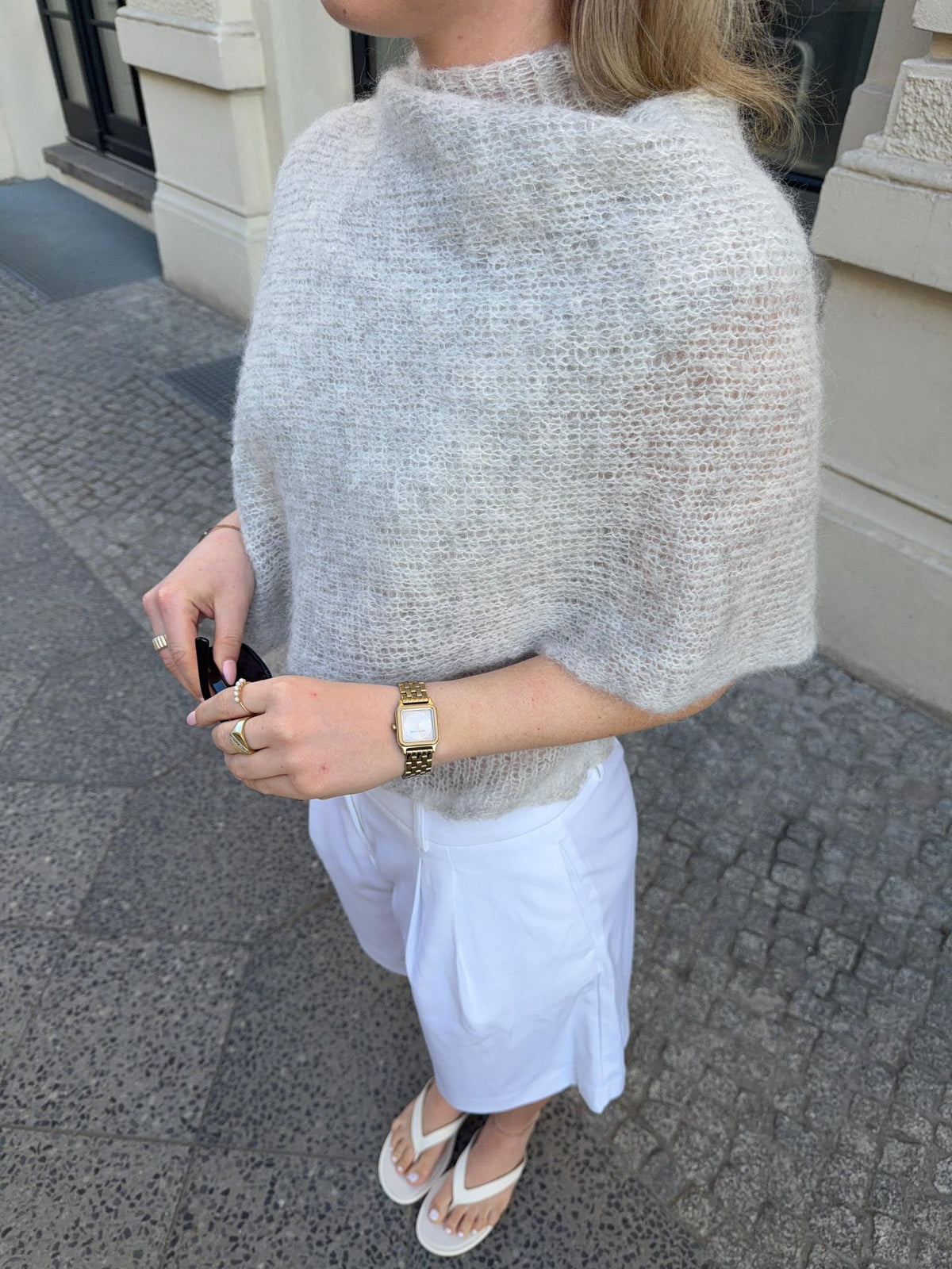 Cozy Ease Poncho Knitting Pattern