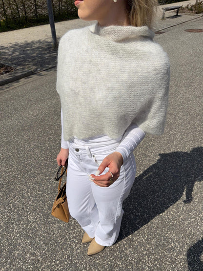 Cozy Ease Poncho Knitting Pattern