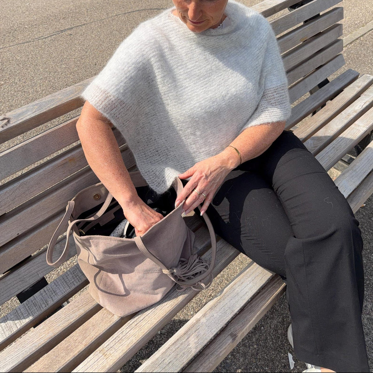 Cozy Ease Poncho Knitting Pattern