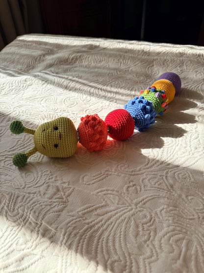 Montessori Caterpillar Crochet Game Pattern