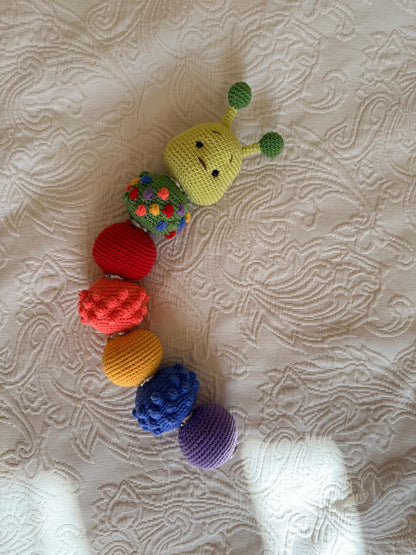 Montessori Caterpillar Crochet Game Pattern