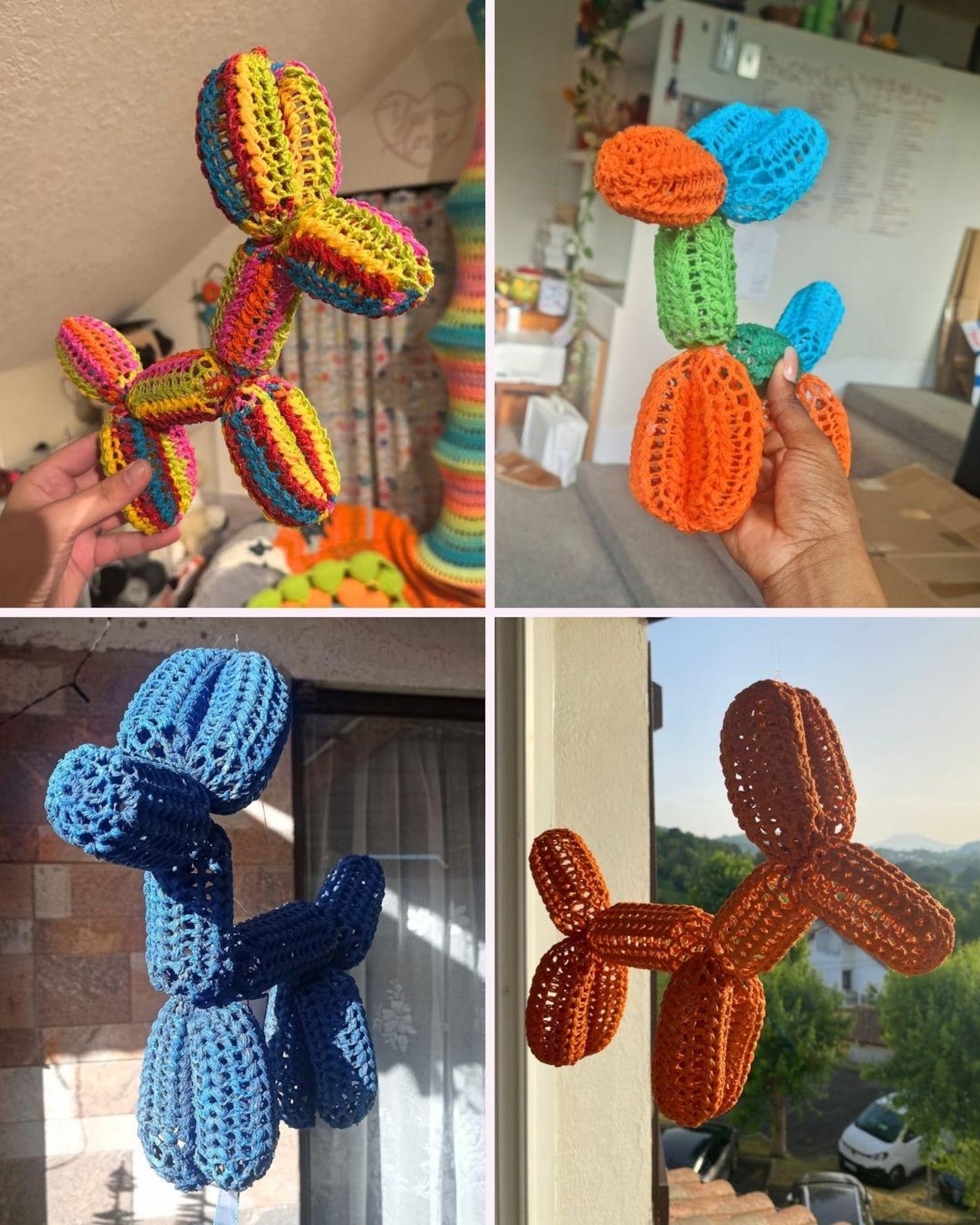 3D Balloon Dog - Crochet Pattern