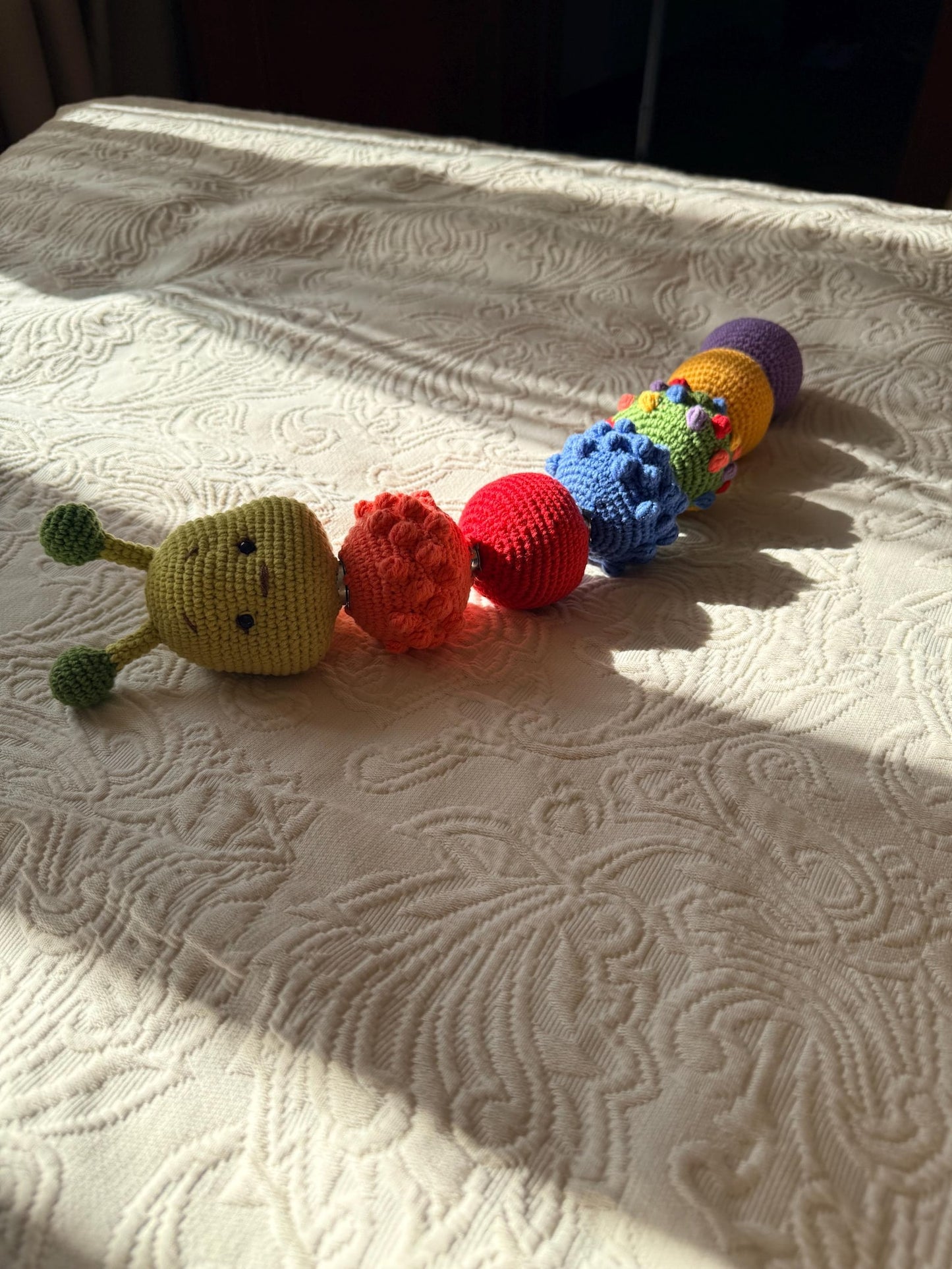 Montessori Caterpillar Crochet Game Pattern