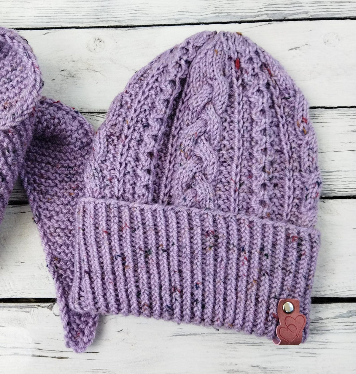 Cozy Aran Beanie Knitting Pattern