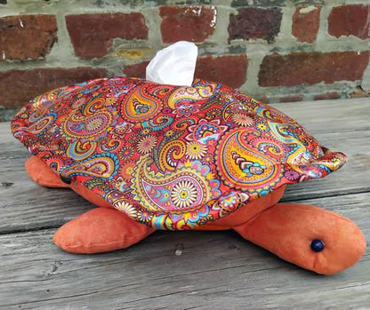 Turtle Touch Tissue Cover Sewing Pattern