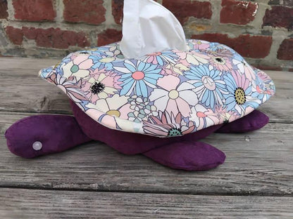 Turtle Touch Tissue Cover Sewing Pattern