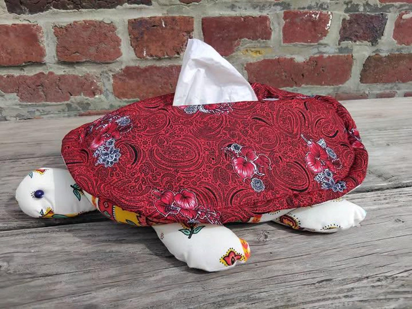 Turtle Touch Tissue Cover Sewing Pattern