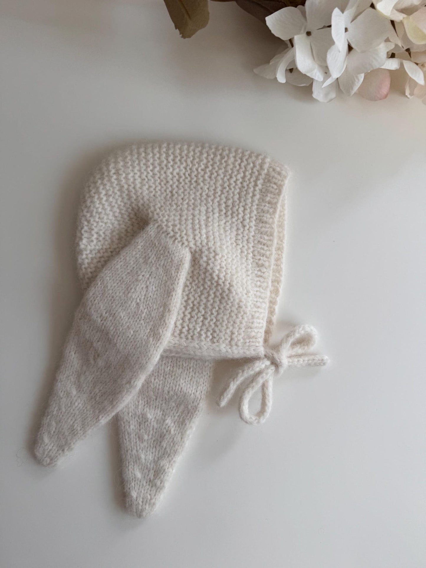 Floppy Ear Bonnet Knitting Pattern