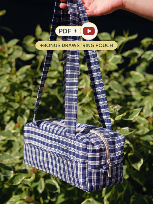 Pretty Bowler Bag Sewing Pattern