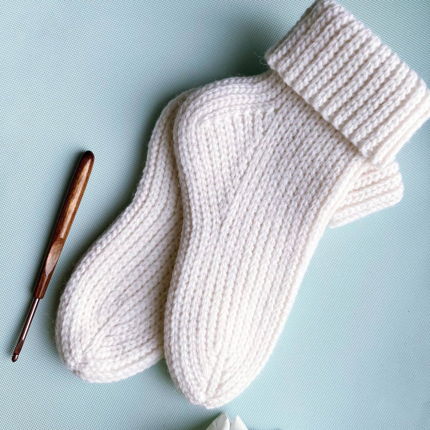 SoftFit Crochet Socks Pattern