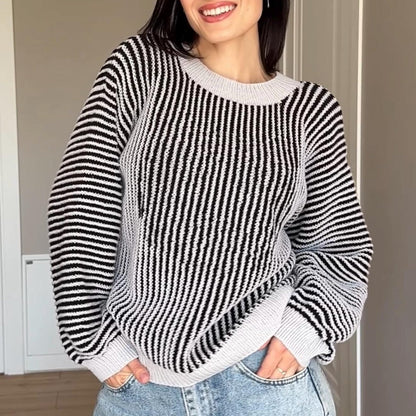 Hidden Aura Sweater Knitting Pattern