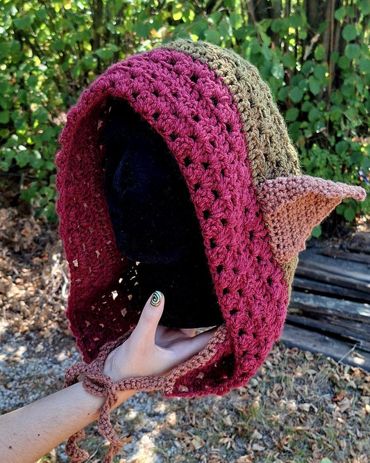 Elf Hood Crochet Pattern